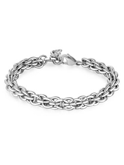 S'Agapõ Bracciale moderno in acciaio da uomo Ripple SRP45 uomo