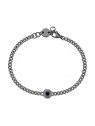 S'Agapõ Un bracciale in acciaio Snap SNP12 da uomo dignitoso uomo