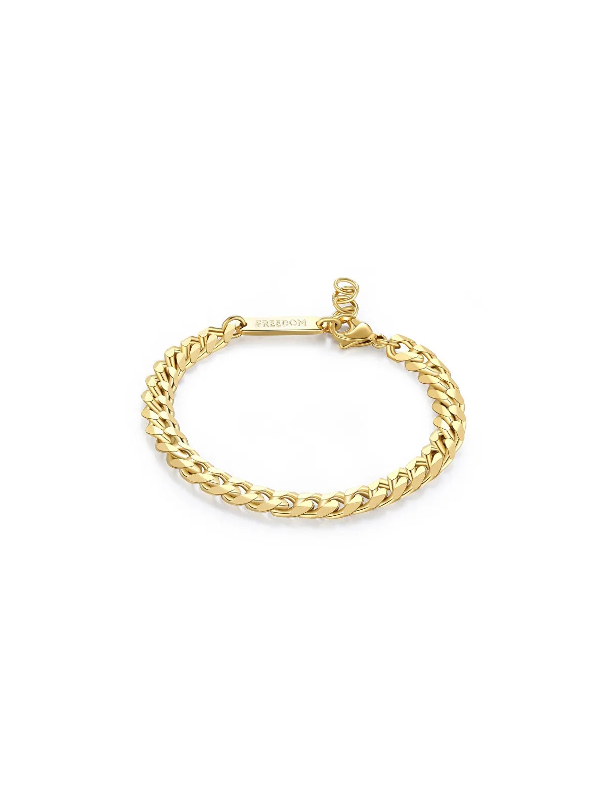 S'Agapõ Bracciale placcato oro senza tempo per uomo Pancer Ripple SRP55 uomo