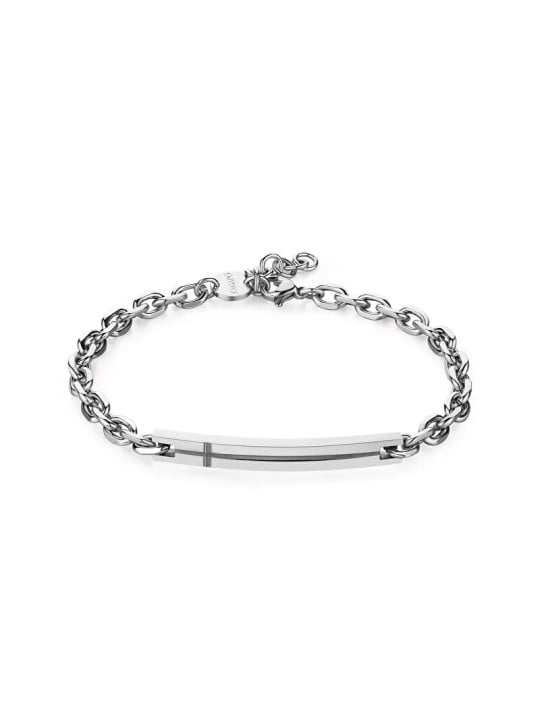 S'Agapõ Bracciale da uomo senza tempo in acciaio Current SPD20 uomo