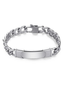 S'Agapõ Bracciale in acciaio da uomo Parkour SKR11 uomo