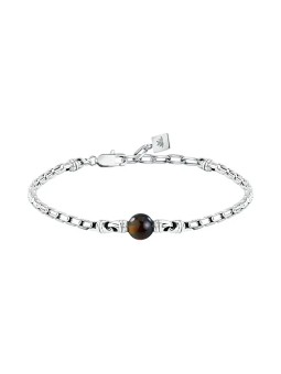 Morellato Bracciale uomo con occhio di tigre Pietre S1750 uomo