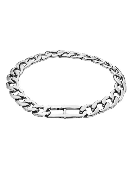 Fossil Bracciale in acciaio senza tempo per uomo Heritage JF04770040 uomo