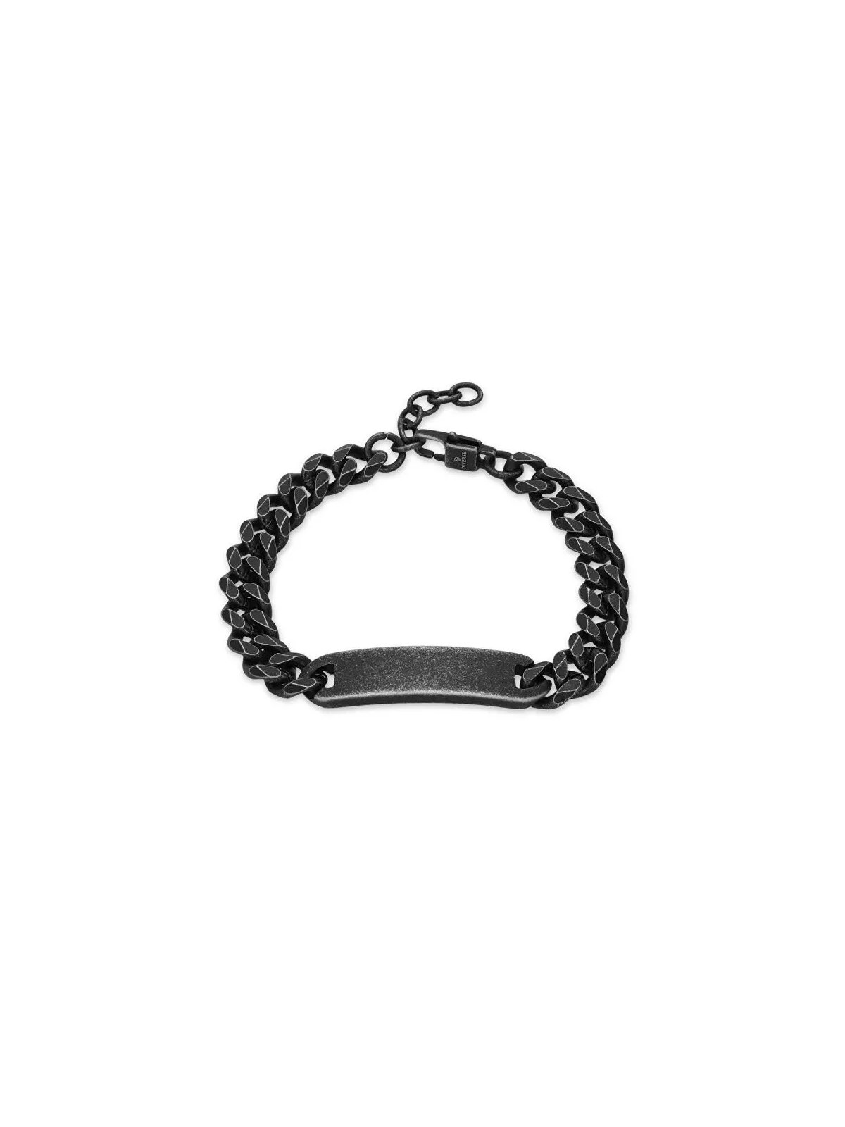 Diversi Bracciale uomo in acciaio nero B1000765 uomo