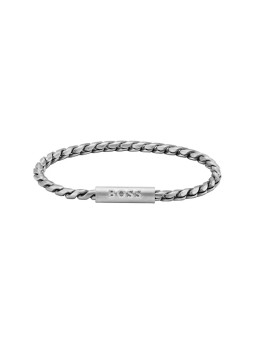 Hugo Boss Bracciale in acciaio da uomo alla moda Doran 1580695 uomo