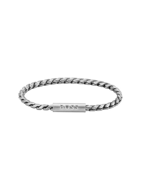 Hugo Boss Bracciale in acciaio da uomo alla moda Doran 1580695 uomo
