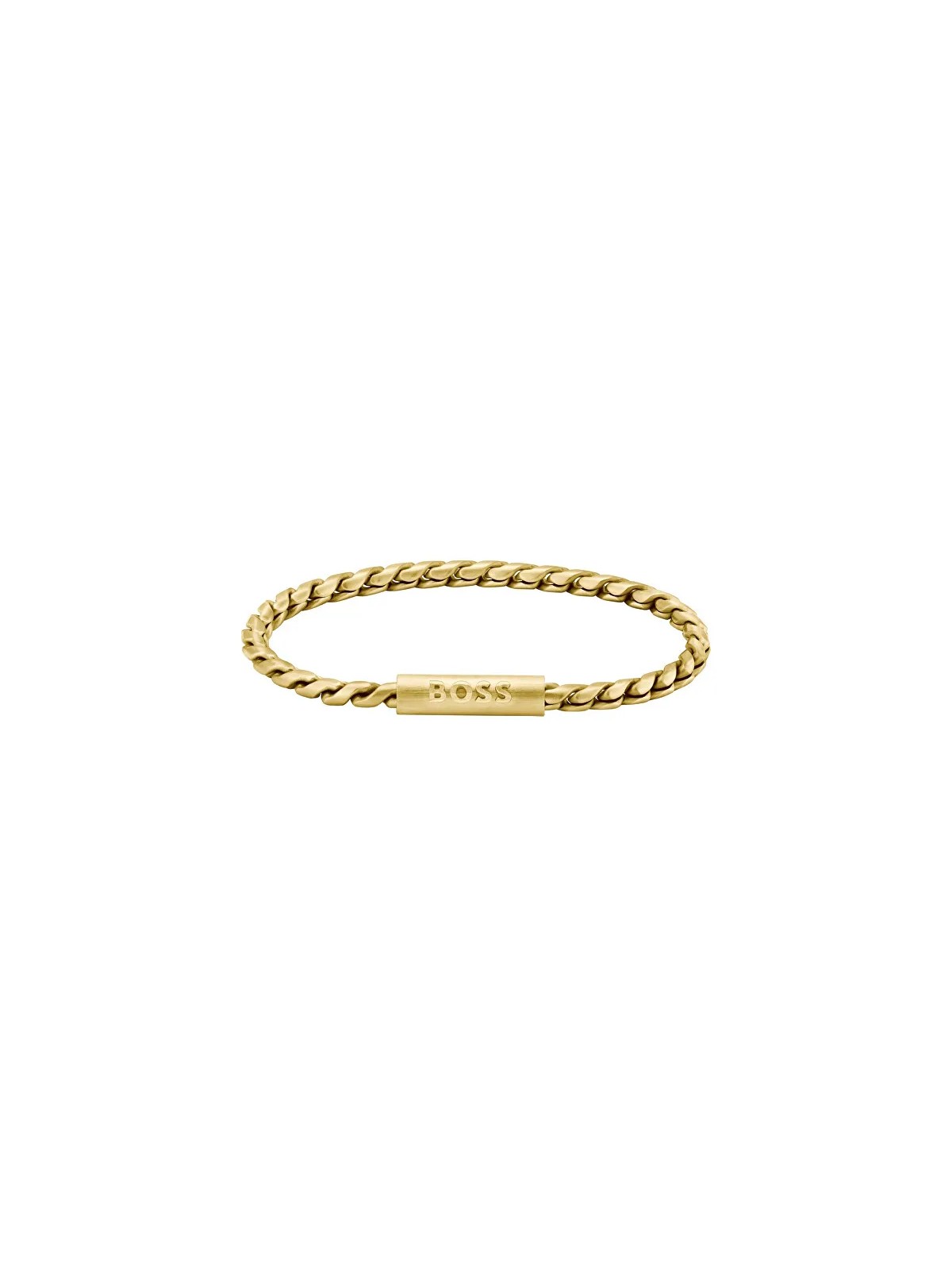 Hugo Boss Bracciale alla moda placcato oro per uomo Doran 1580696 uomo