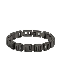 Police Bracciale in acciaio distintivo Himal Black PJ26563BSU.02 uomo