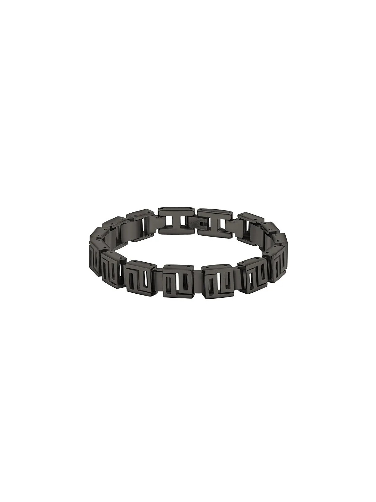 Police Bracciale in acciaio distintivo Himal Black PJ26563BSU.02 uomo