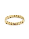 Tommy Hilfiger Bracciale da uomo di design in acciaio placcato oro Lars 2790620 uomo