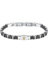 Maserati Bracciale uomo in acciaio Ceramica JM424ATZ44 uomo