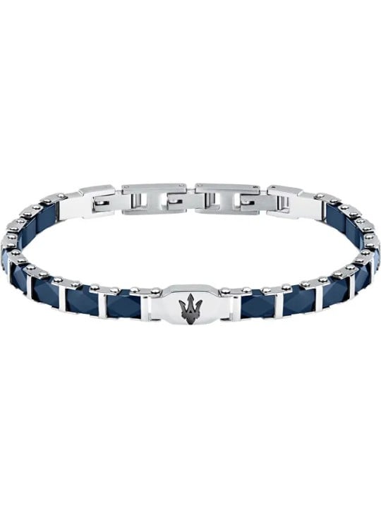 Maserati Bracciale uomo in acciaio Ceramica JM424ATZ45 uomo