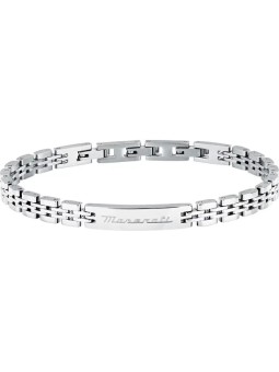 Maserati Bracciale uomo in acciaio senza tempo Iconic JM424AVD65 uomo