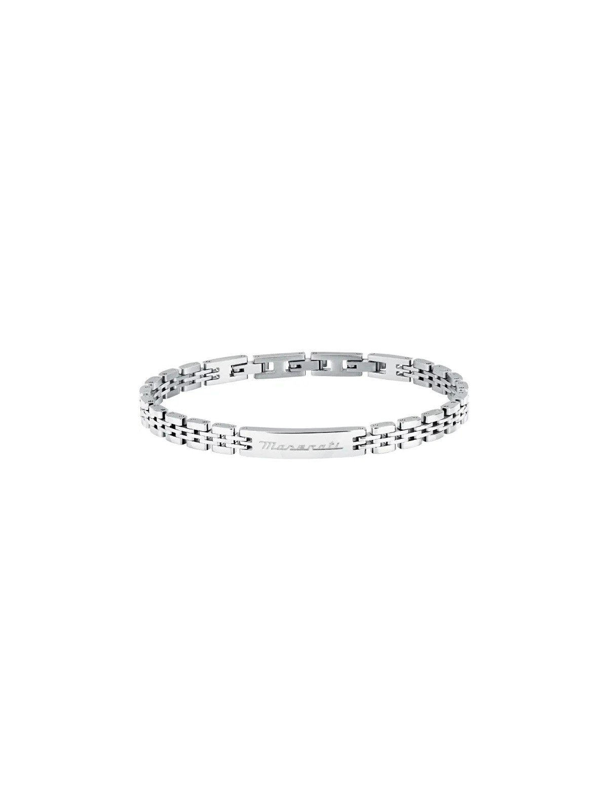 Maserati Bracciale uomo in acciaio senza tempo Iconic JM424AVD65 uomo