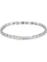 Maserati Bracciale da uomo in acciaio Iconic JM324AVD54 uomo