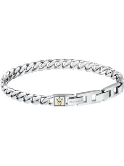 Maserati Elegante bracciale in acciaio Iconic JM422AVD09 uomo