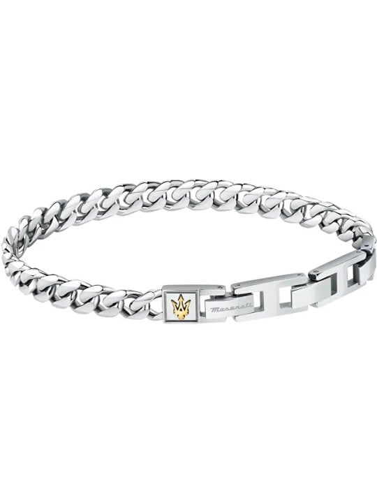 Maserati Elegante bracciale in acciaio Iconic JM422AVD09 uomo