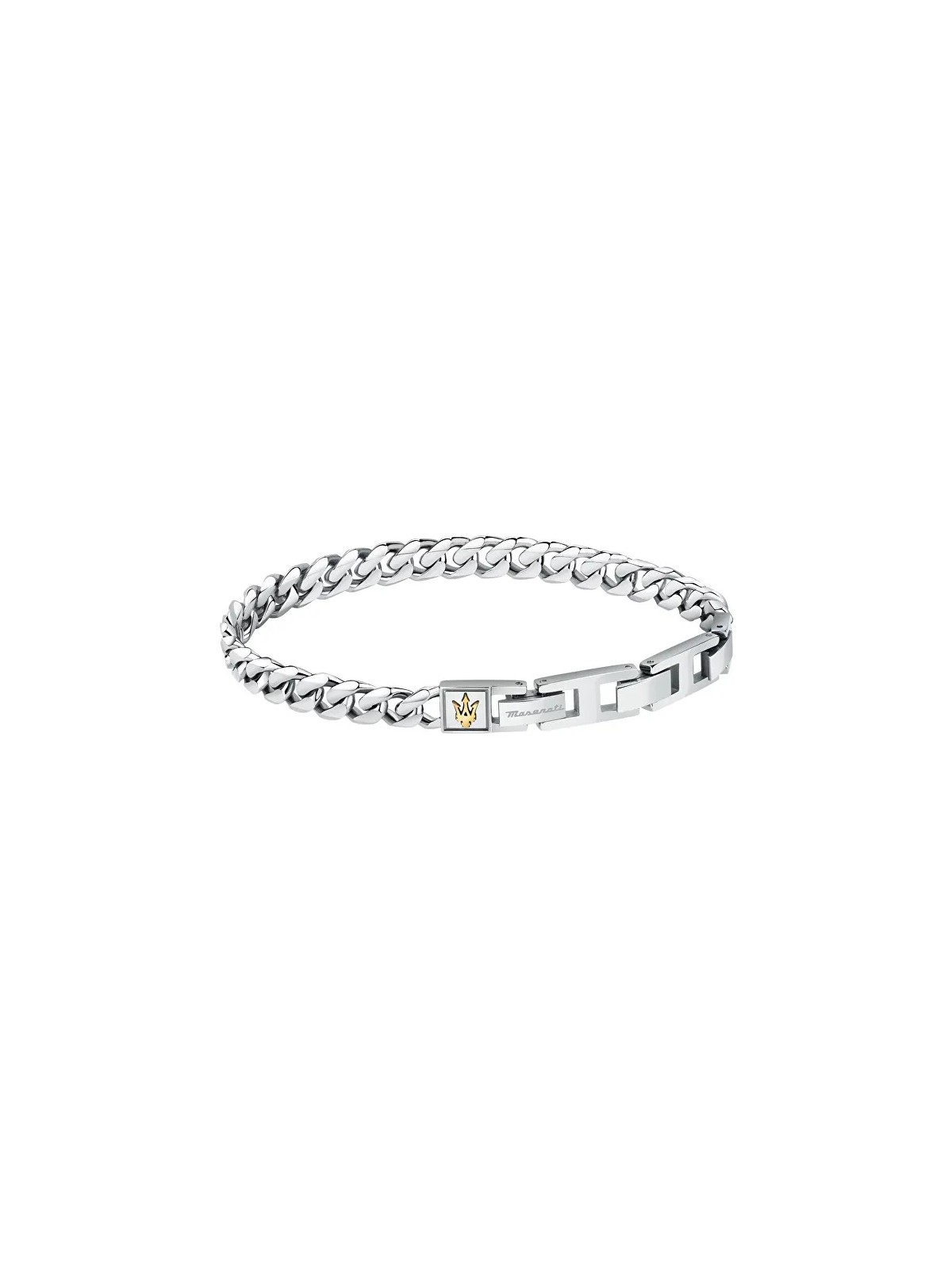 Maserati Elegante bracciale in acciaio Iconic JM422AVD09 uomo