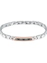 Maserati Elegante bracciale da uomo in acciaio e ceramica JM423ATZ32 uomo