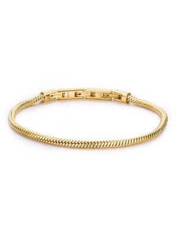 Brosway Riptide BTD026 Bracciale minimalista placcato oro per uomo uomo