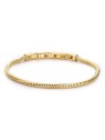 Brosway Riptide BTD026 Bracciale minimalista placcato oro per uomo uomo