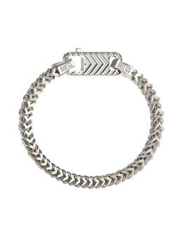 Guess Bracciale uomo Pit Stop in acciaio JUMB04438JWST - Lunghezza: 21 cm uomo