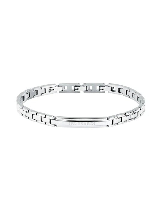 Trussardi Bracciale in acciaio senza tempo per uomo T-Steel TJAXV24 uomo