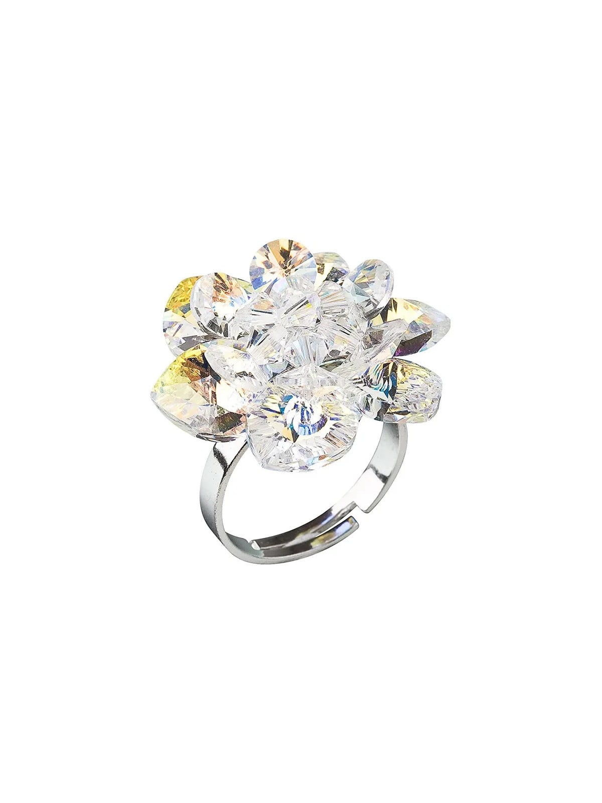 Evolution Group Anello Lily 35012.2 cristallo da donna