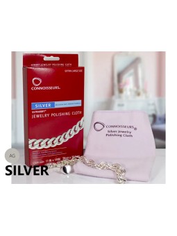 JK Box Panno per la pulizia di gioielli in argento CONNOISSEURS CN-1031/AG unisex