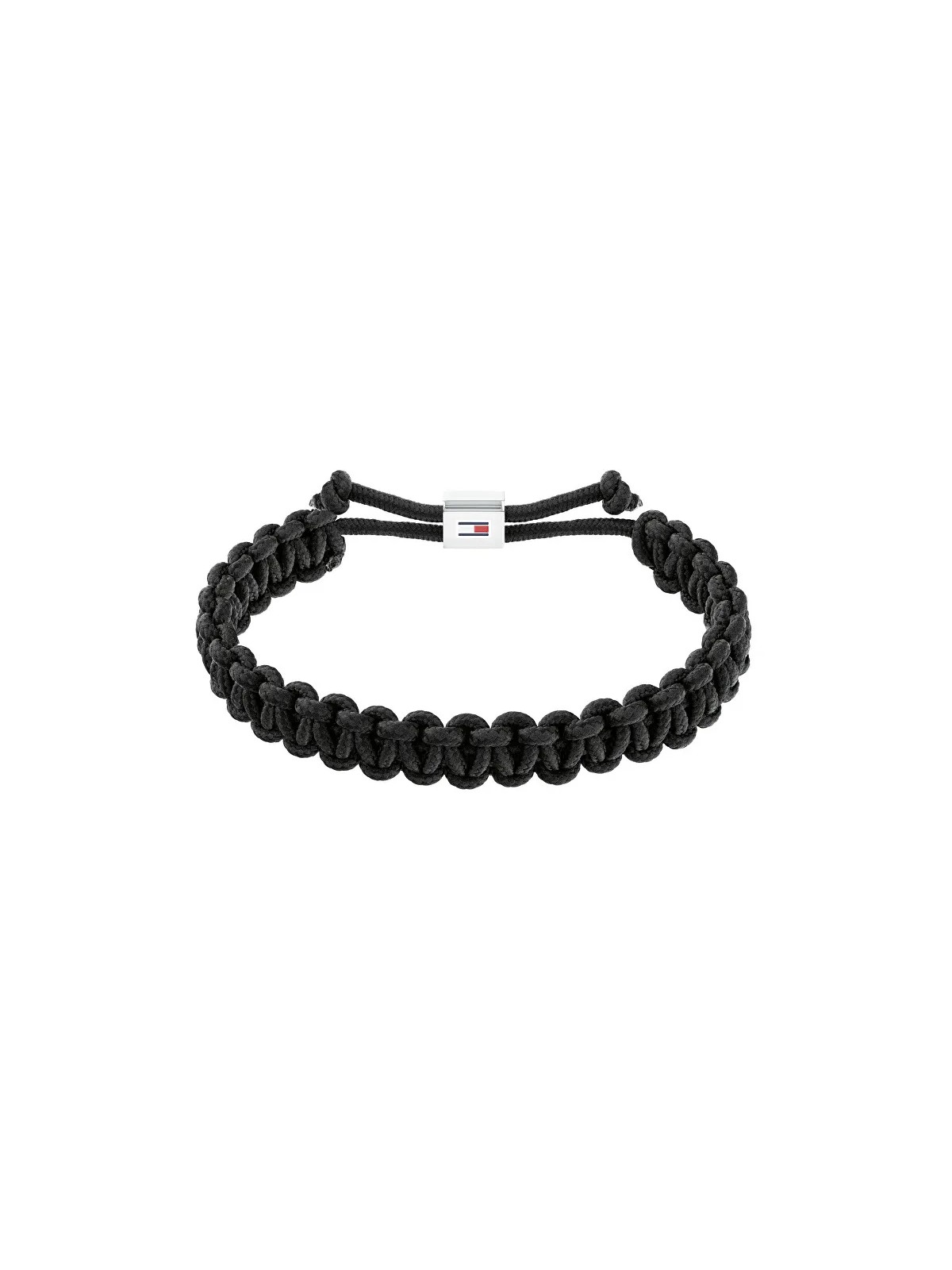 Bracciale paracord Tommy Hilfiger Nero intrecciato 2790496 uomo