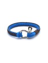Cordell Bracciale Omega Slim in paracord blu uomo