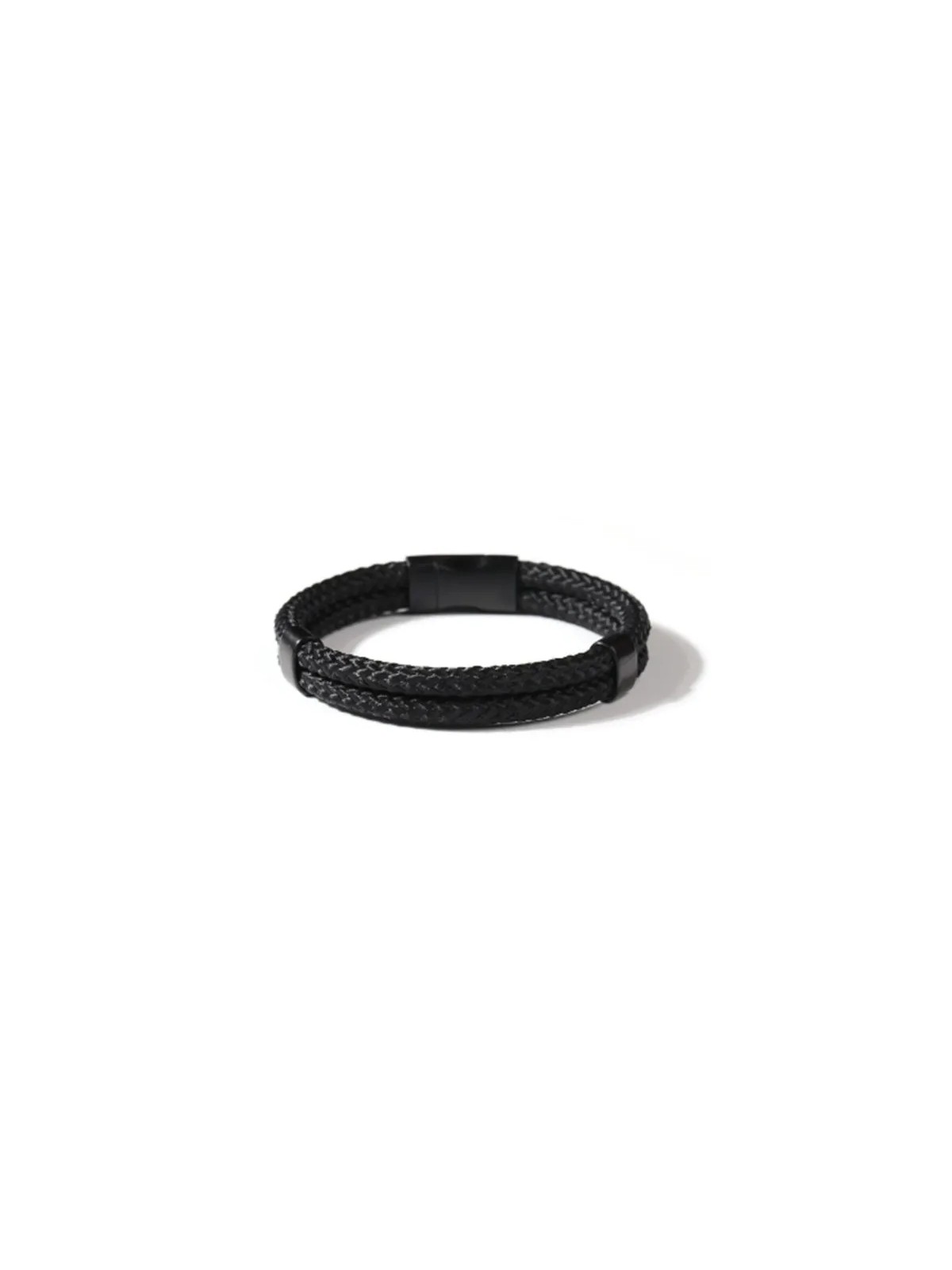 Troli Elegante bracciale nero VSB005 BB-PET uomo