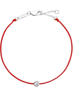 Evolution Group Bracciale cabala rosso con zircone 13005.3 donna