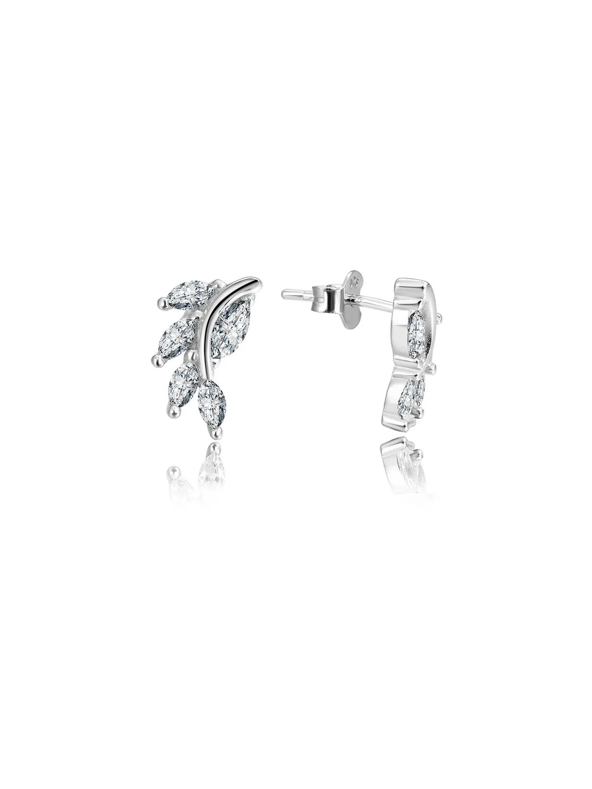 Beneto Orecchini scintillanti in argento AGUP1183 donna