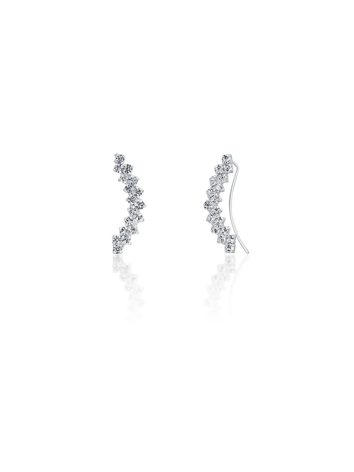 JwL Luxury Pearls Orecchini longitudinali scintillanti con cristilla JL0689 donna