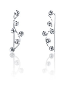 JwL Luxury Pearls Orecchini longitudinali scintillanti con cristilla JL0690 donna