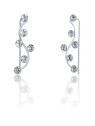 JwL Luxury Pearls Orecchini longitudinali scintillanti con cristilla JL0690 donna