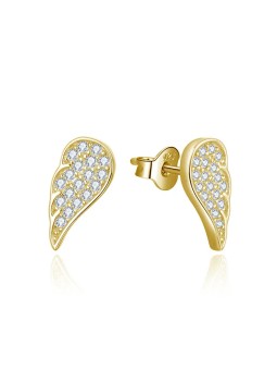 Beneto Orecchini placcati oro Ali d'angelo AGUP2610-GOLD donna