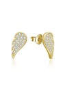 Beneto Orecchini placcati oro Ali d'angelo AGUP2610-GOLD donna