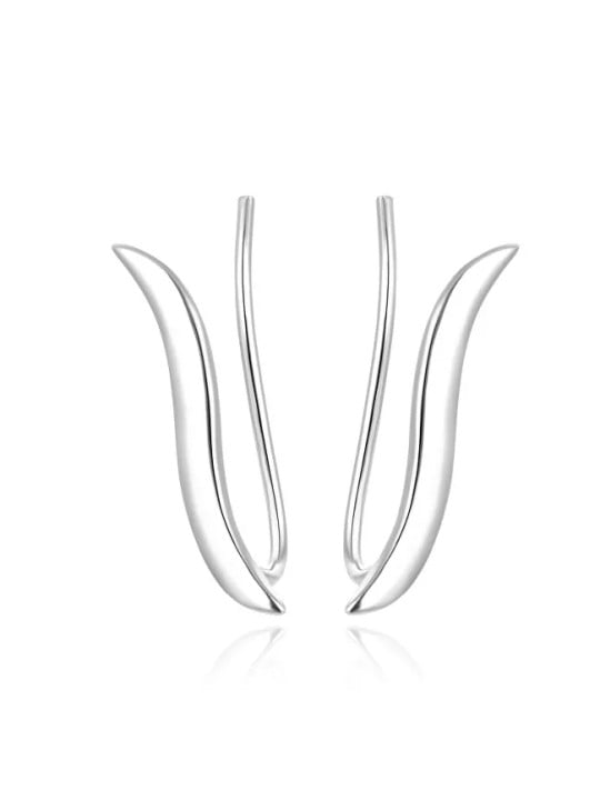 Beneto Orecchini longitudinali in argento AGUV2291 donna