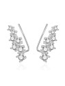 Agato Orecchini lunghi in argento con zirconi AGT-E049VW donna