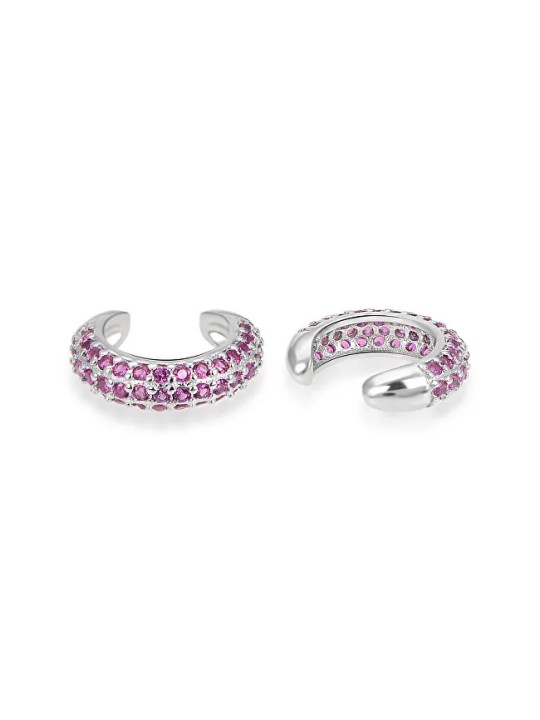 Agato Orecchini in argento con zirconi rosa AGT-E164ZF donna