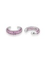 Agato Orecchini in argento con zirconi rosa AGT-E164ZF donna