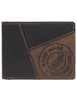 Lagen Portafoglio uomo in pelle 51148 Marrone