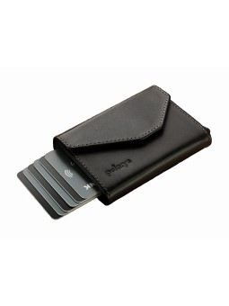 Pularys Portafoglio in pelle da uomo Porter