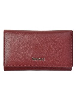SEGALI Portafoglio da donna in pelle 7074 bordeaux da donna