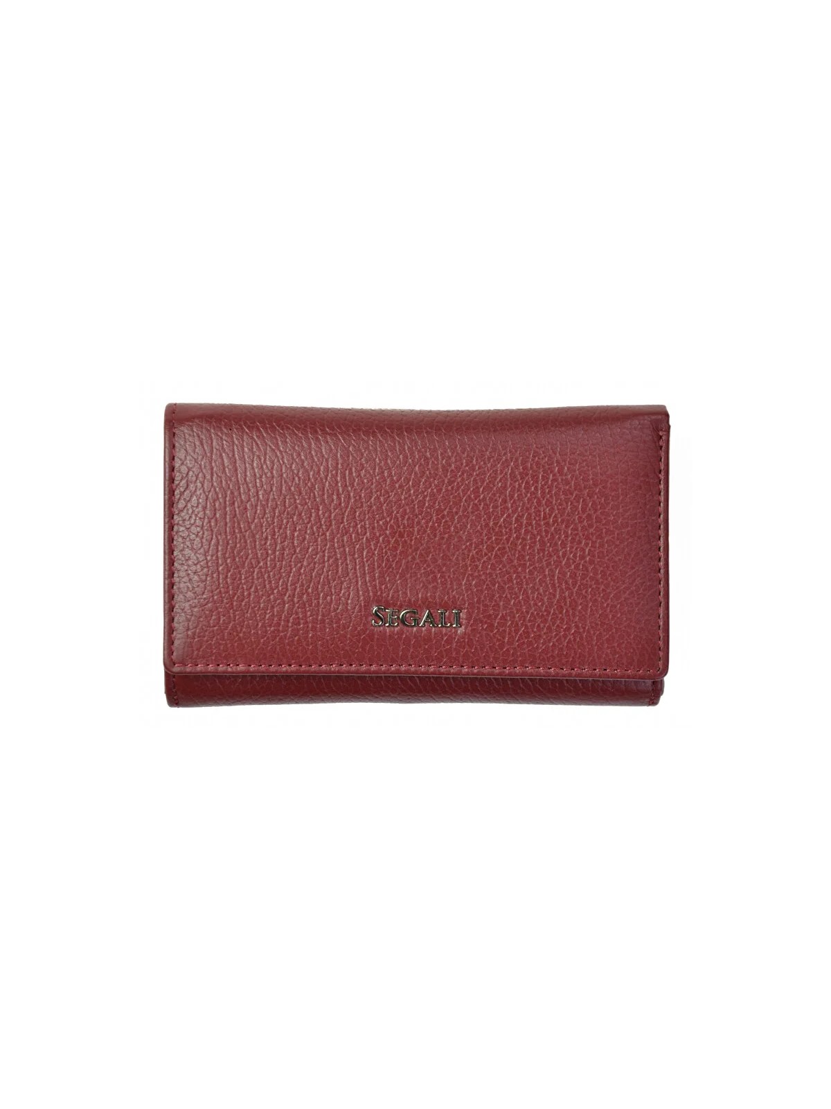 SEGALI Portafoglio da donna in pelle 7074 bordeaux da donna