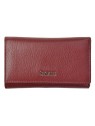 SEGALI Portafoglio da donna in pelle 7074 bordeaux da donna