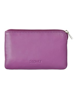 SEGALI Mini portafoglio-portachiavi in pelle da donna