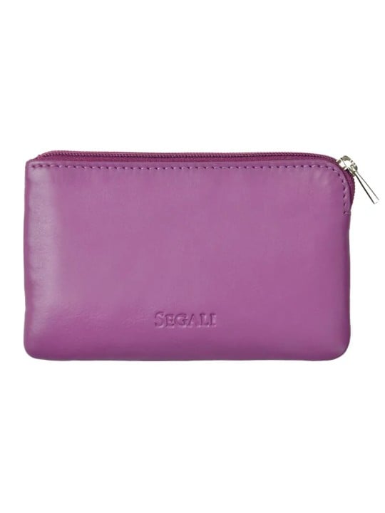 SEGALI Mini portafoglio-portachiavi in pelle da donna